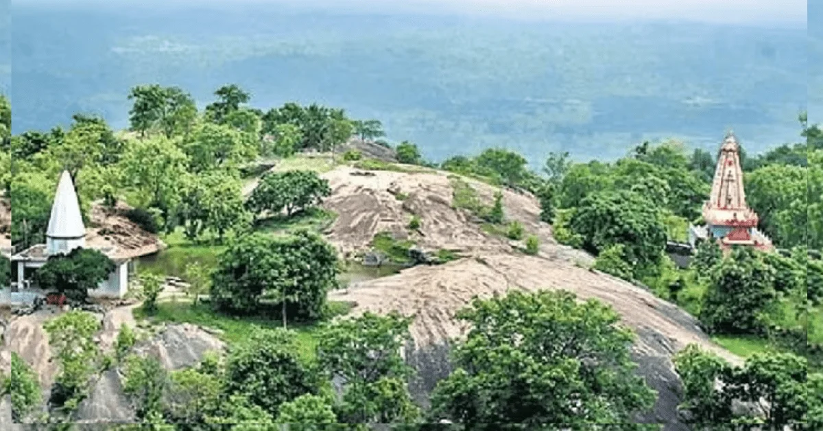 Kauleshwari Hill and Temple in Chatra District