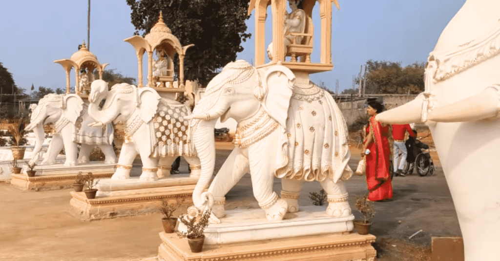 Alifent animals of New Jain Temple Giridih