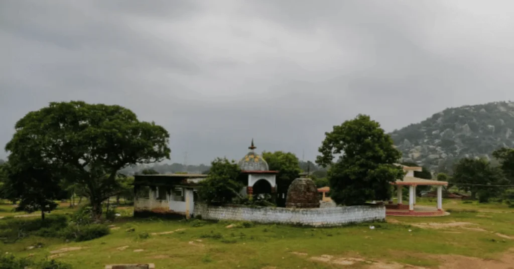 Nature of Basudev Kona Temple in Gumla District