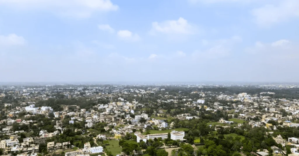 city view from Canary Hill