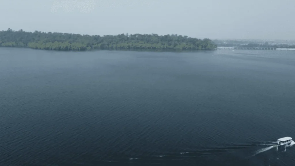 dam view from top