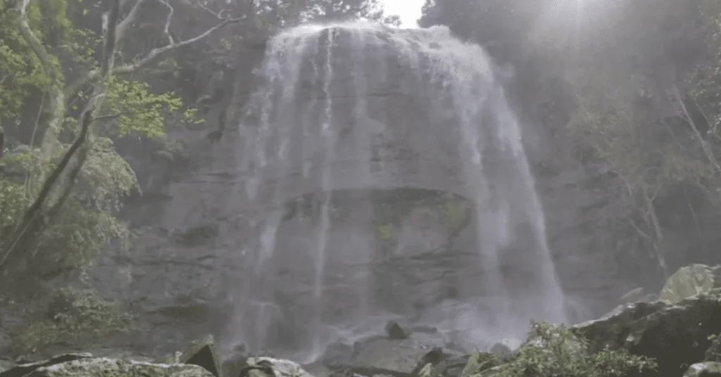 Dhardharia Waterfalls in chand river