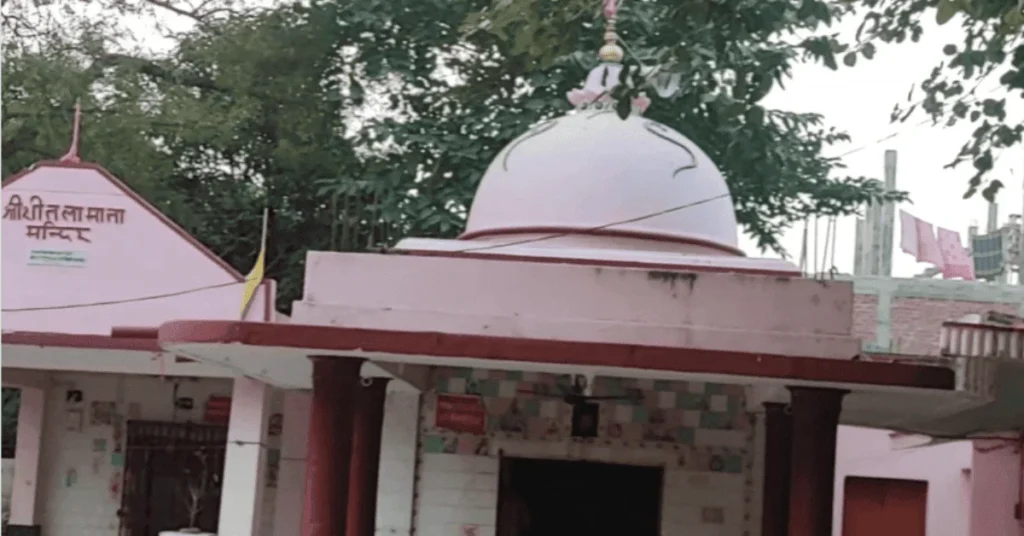 Shiv Shitla Temple top view