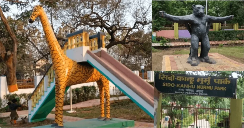 animal slide in pakur park