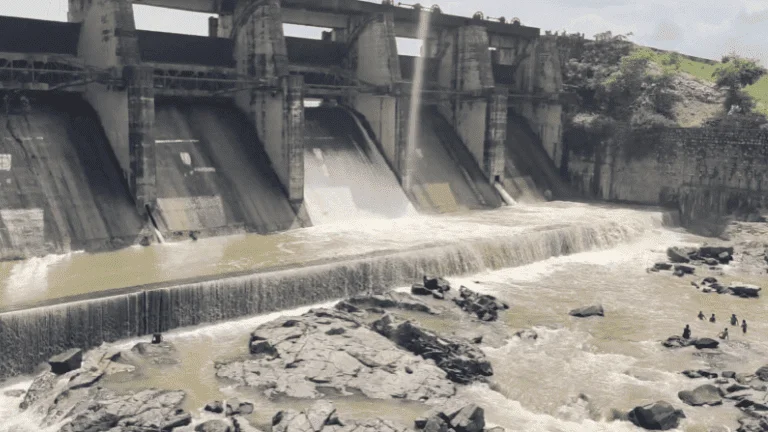 Back Side view in Batane Dam palamu