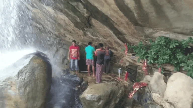 naga gods in near kund waterfall palamu