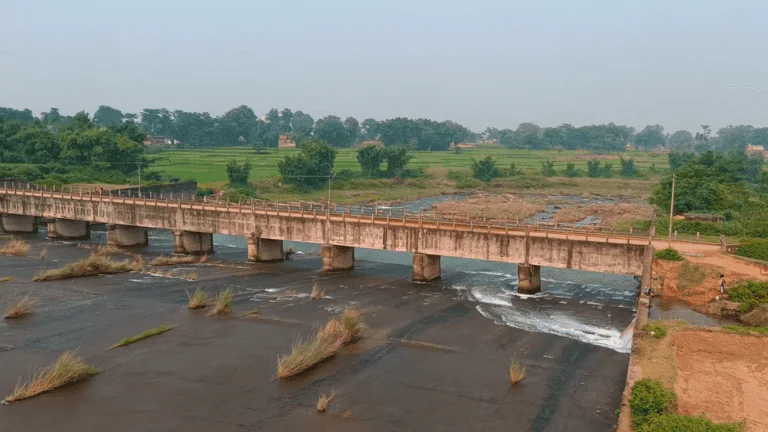 bridge in Sote Dam Ramgarh District