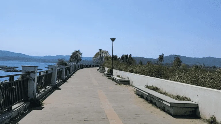 Weir of Patratu Dam Ramgarh