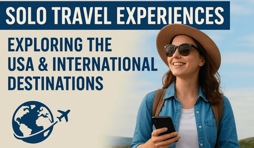 Solo Travel Experiences Exploring the USA & International Destinations
